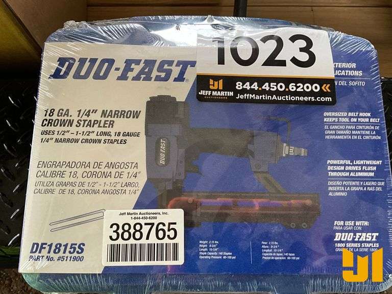 UNUSED DUO-FAST DF1815S