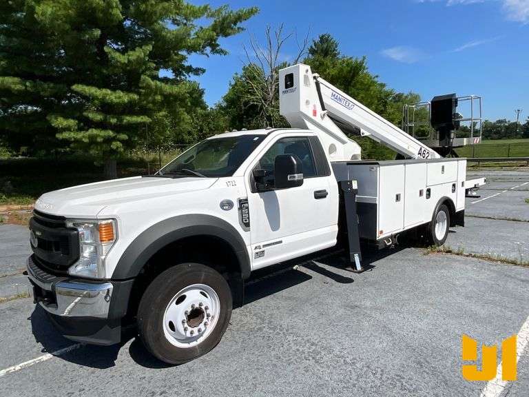 MANITEX A62 BASKET 2022 FORD F-550 XL TELESCOPIC BUCKET TRUCK VIN: 1FDUF5GT2NDA19951