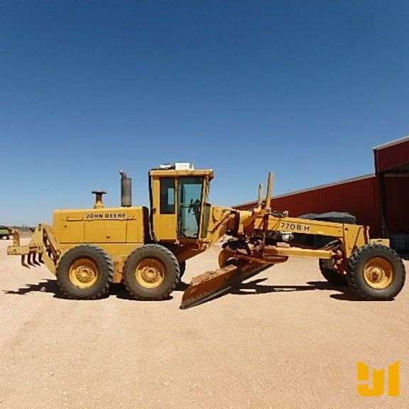 1989 DEERE 770BH MOTORGRADER SN: 522650