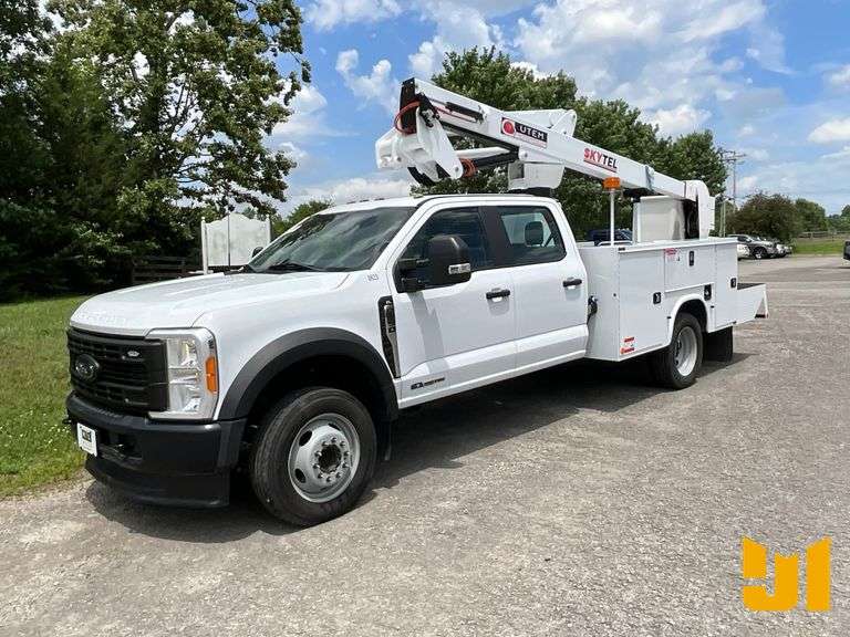 2024 UTEM UTLI41A 2023 FORD F-550 XL CREW CAB ARTICULATING & TELESCOPIC BUCKET TRUCK VIN: 1FD0W5GT5P