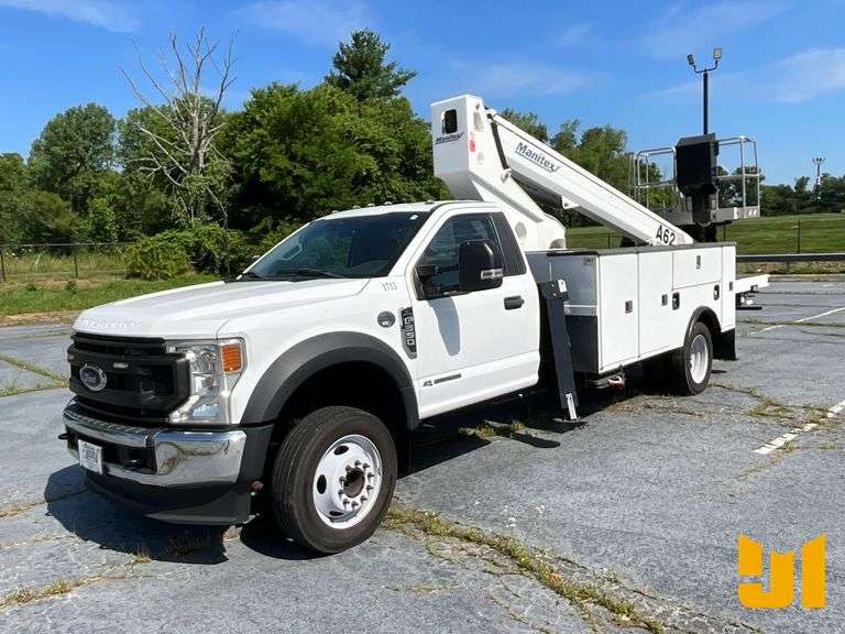 2022 MANITEX A62 BASKET 2022 FORD F-550 XL TELESCOPIC BUCKET TRUCK VIN: 1FDUF5GTXNDA14416