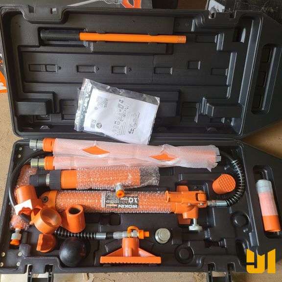 UNUSED WOKIN 10TON PORTABLE HYDRAULIC EQUIPMENT KIT