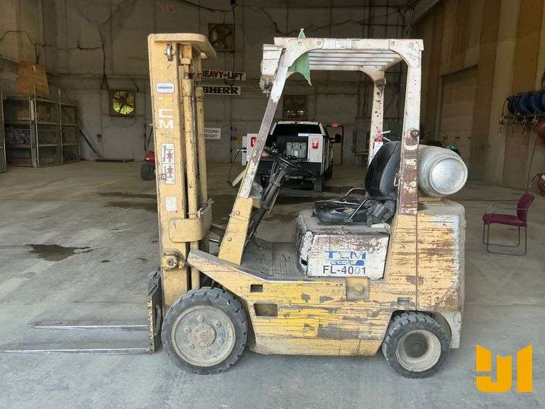 TOYO UMPANKI FCG20N6 4000LBS CUSHION TIRE FORKLIFT SN: 48401209