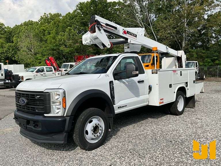 2023 UTEM UTLI41A 2023 FORD F-550 XL ARTICULATING & TELESCOPIC BUCKET TRUCK VIN: 1FDUF5GT4PEC04953