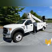 MANITEX A62 BASKET 2022 FORD F-550 XL TELESCOPIC BUCKET TRUCK VIN