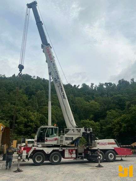 2017 LINK BELT HTC 86110 HYDRAULIC CRANE SN: VIN# 1F9T2K75XHL028275 SN# T2K7-5275