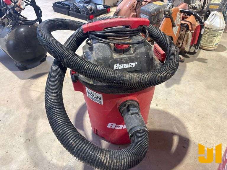 BAUER 1962E-B6 6 GALLON WET/DRY SHOP VAC