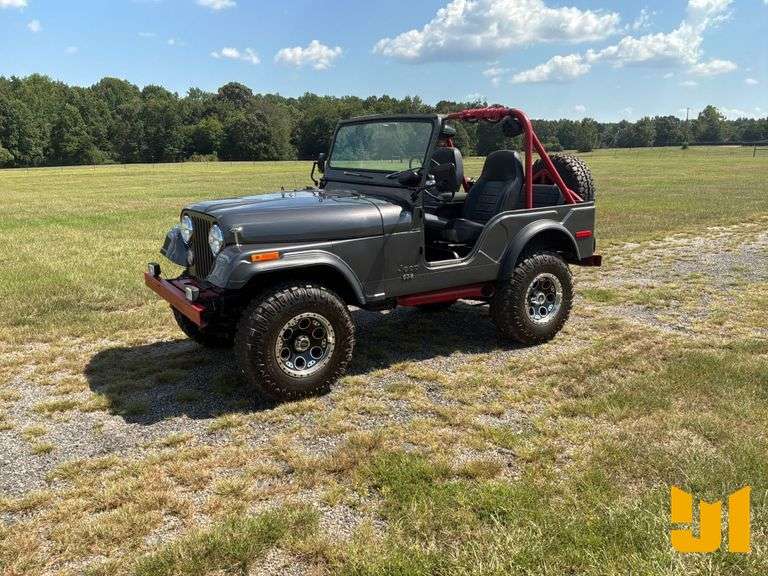 1974 JEEP CJ-5 SUV VIN: JAF835TA76616 - Jeff Martin Auctioneers, Inc.