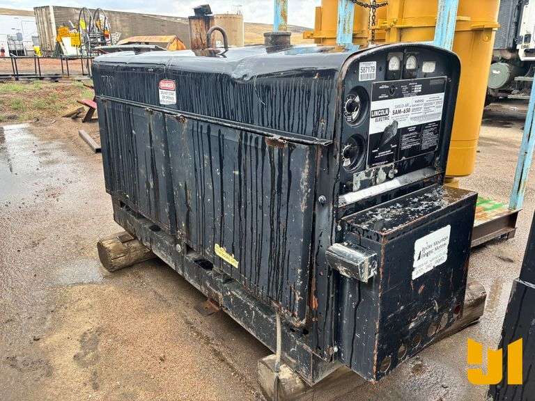 LINCOLN SAM 650 6.3544 650 SKID MOUNTED WELDER SN: A-1015231