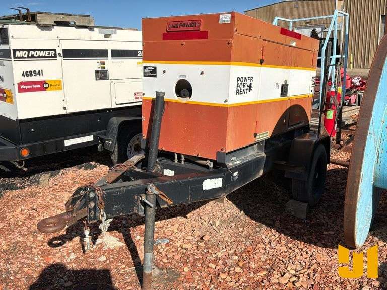 MULTIQUIP DCA-25SSIU TRAILER MOUNTED GENERATOR SN: 7105673