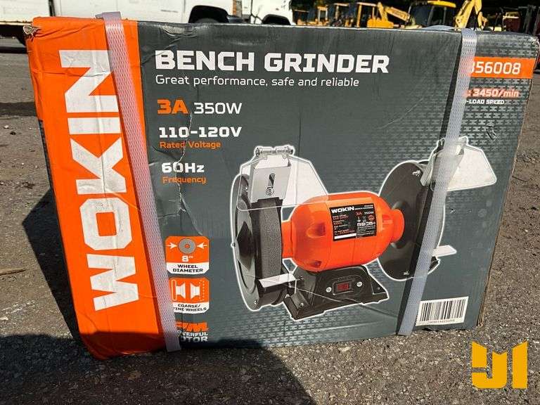 UNUSED WOKIN 8" BENCH GRINDER