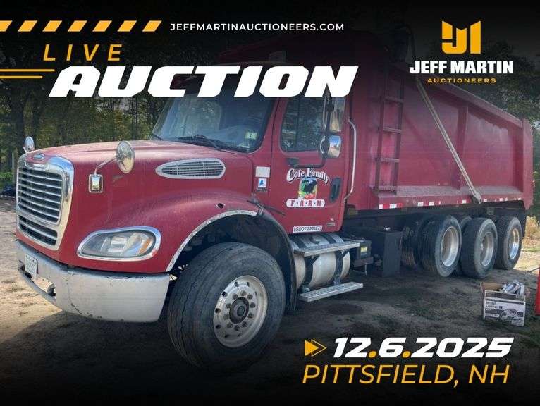ONE OWNER COMPLETE LIQUIDATION & ONSITE REAL ESTATE AUCTION- PITTSFIELD, NH- DECEMBER 6TH @9AM ET