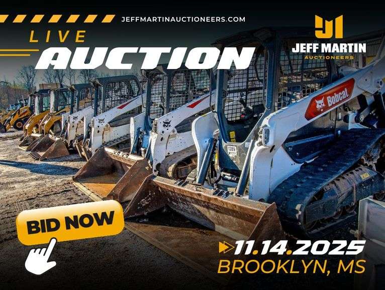 FALL CONSTRUCTION & TRANSPORTATION PUBLIC AUCTION- NOVEMBER 14TH @ 9 AM CT