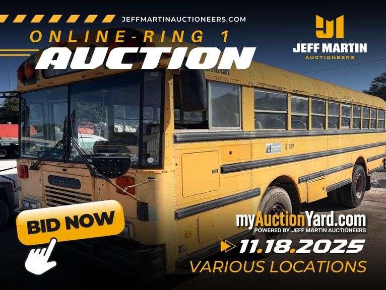 AG EQUIPMENT, CONSTRUCTION EQUIPMENT, TRUCKS, TRAILERS- BEGINS CLOSING NOVEMBER 18TH AT 10AM CT