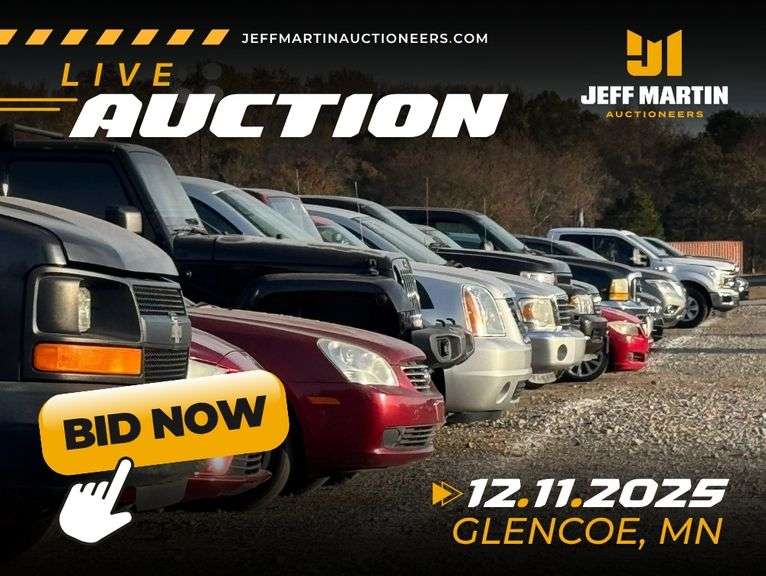 UPPER MIDWEST AUTOMOBILE AUCTION - DECEMBER 11TH AT 5:30PM