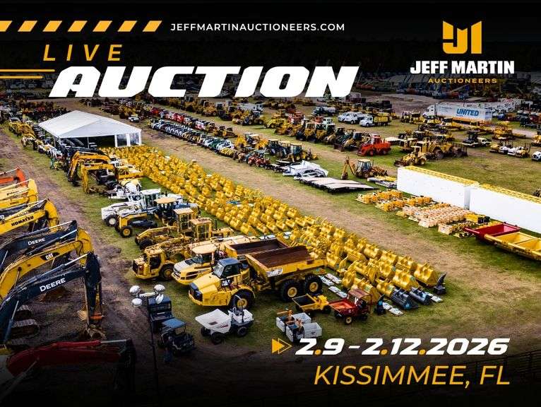 ANNUAL WINTER CONST EQUIP & TRANSPORTATION LIVE AUCTION - FEBRUARY 9TH-12TH @ 9AM ET