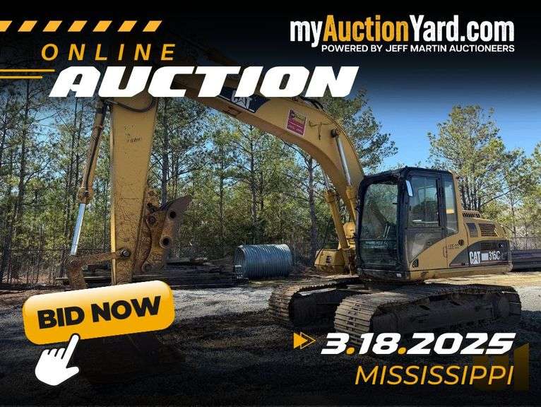 MISSISSIPPI GOVERNMENT SURPLUS AND OTHERS- BEGINS CLOSING MARCH 18TH @ 10AM CT