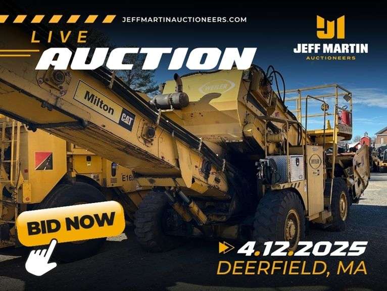 MASSACHUSETTS LIVE & ONLINE PUBLIC FLEET REDUCTION AUCTION-APRIL 12TH @ 9AM ET