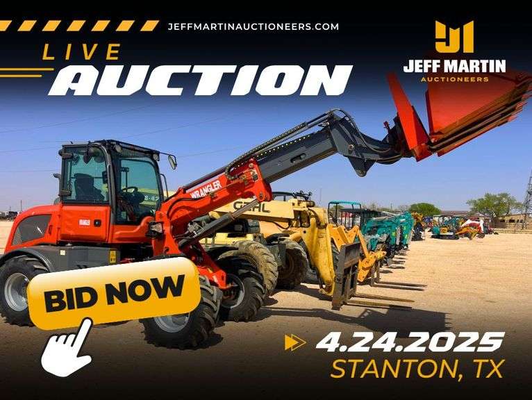 PERMIAN BASIN PUBLIC AUCTION - APRIL 24TH @ 9AM CT