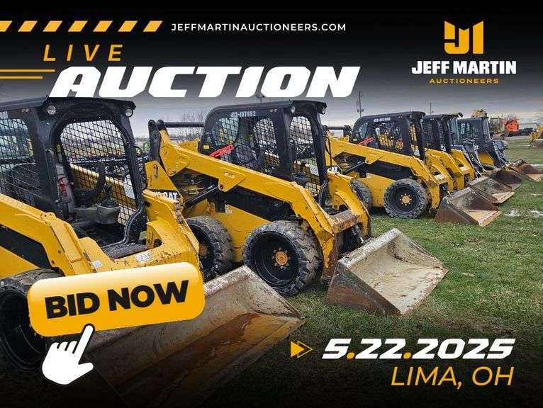 NORTHWEST OHIO AG & CONST EQUIPMENT AUCTION - MAY 22ND @ 9AM ET	