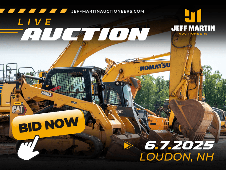 NORTHEAST US LIVE & ONLINE PUBLIC AUCTION -JUNE 7TH @ 9AM ET