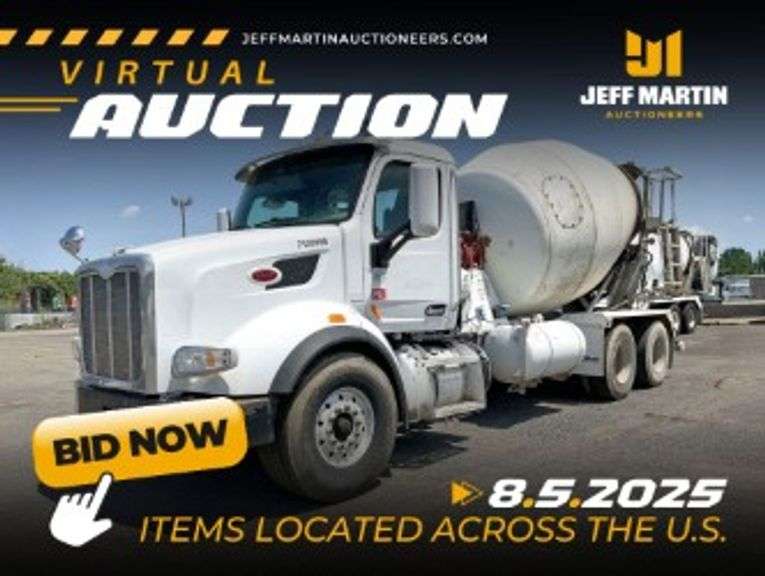 VIRTUAL FLEET REDUCTION CONSTRUCTION AUCTION - AUGUST 5TH @ 10AM CT