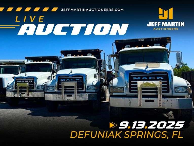 WALTON COUNTY, FLORIDA SURPLUS INVENTORY LIQUIDATION PUBLIC AUCTION SEPT. 13TH, 2025- 9AM CT
