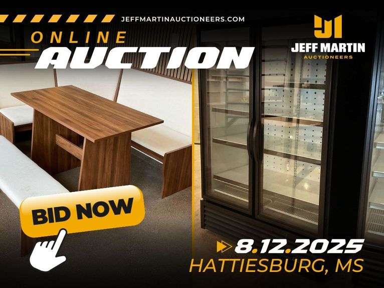 GROCERY STORE CLOSURE ONLINE AUCTION- BEGINS CLOSING AUGUST 12TH AT 10AM CT