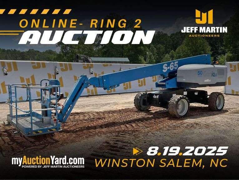WAREHOUSE EQUIPMENT- BEGINS CLOSING AUGUST 19TH @ 10AM CT