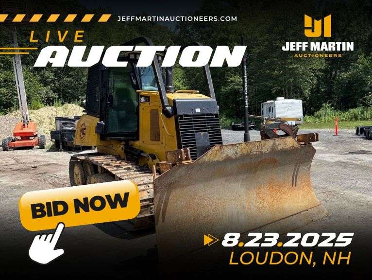 NORTHEAST US LIVE & ONLINE PUBLIC AUCTION- AUGUST 23RD @9AM ET