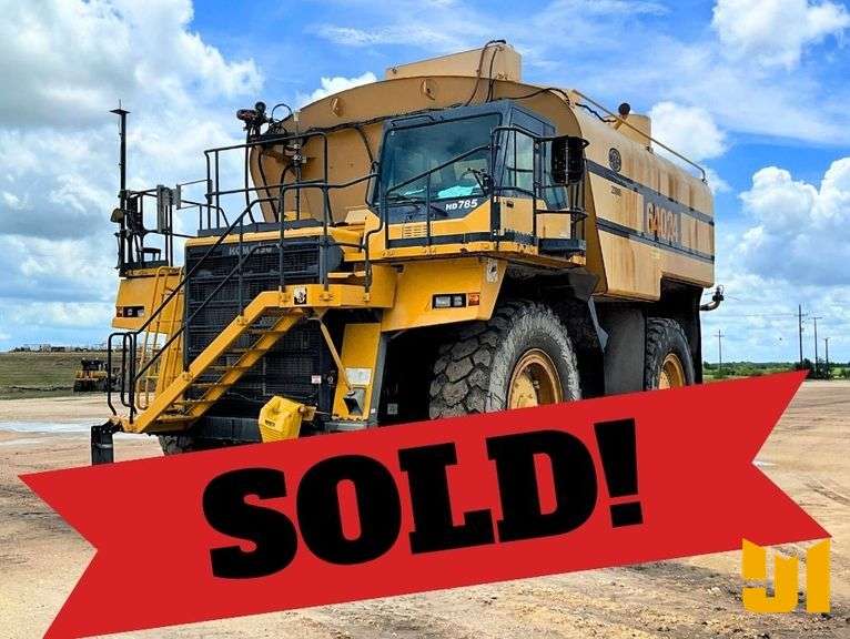 2012 KOMATSU HD785-7 RIGID FRAME WATER TRUCK SN: KMTHD023L29009560