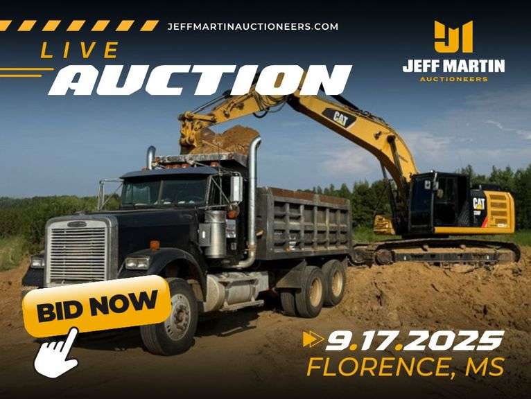 NEELY TRUCKING & EXCAVATING RETIREMENT AUCTION - SEPTEMBER 17TH AT 9AM CT