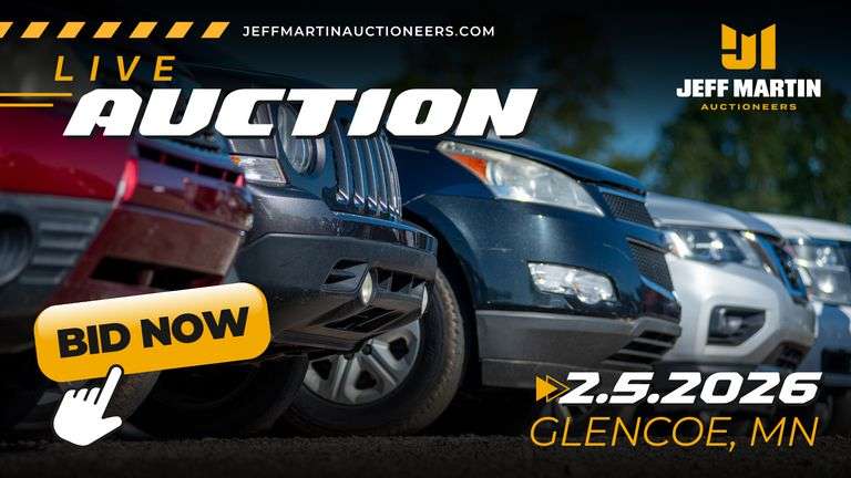 UPPER MIDWEST AUTOMOBILE AUCTION - FEB 5TH AT 5:30PM CT