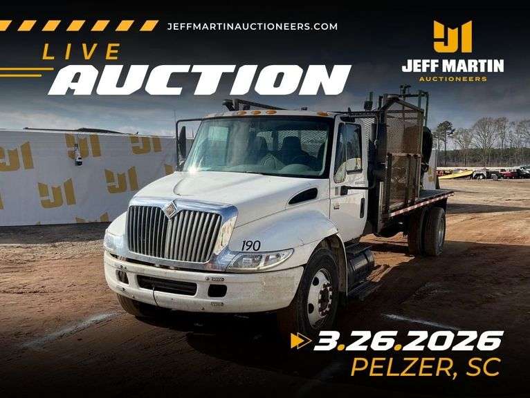 EAST COAST CONST & TRANSPORTATION AUCTION - MARCH 26TH @ 9 AM ET