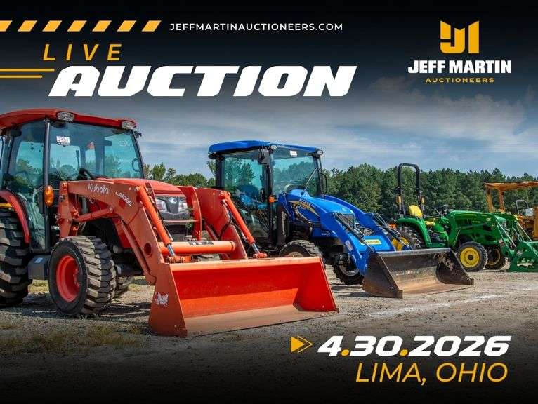 NORTHWEST OHIO AG & CONST EQUIPMENT AUCTION - APRIL 30TH @ 9AM ET