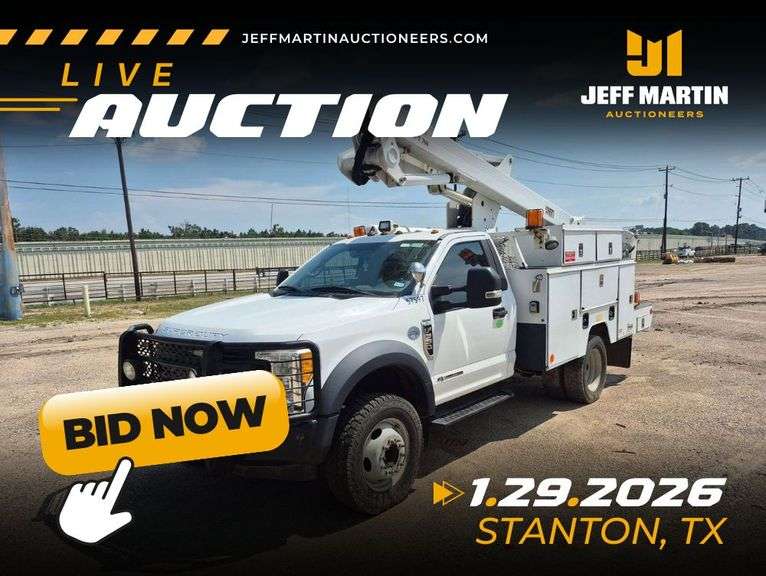 PERMIAN BASIN PUBLIC AUCTION - JANUARY 29TH  @ 9AM CT