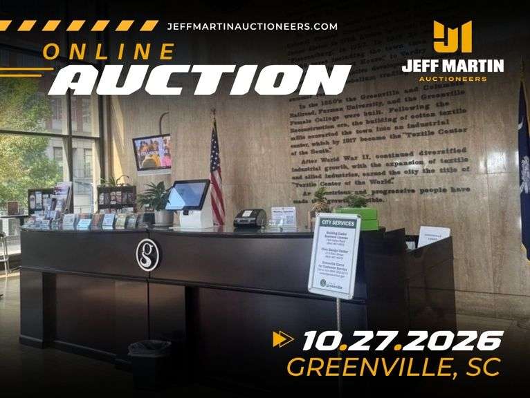ONLINE ONLY - GOVERNMENT PUBLIC AUCTION - OCTOBER 27TH @ 10AM ET