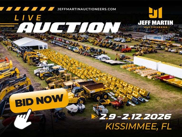 ANNUAL WINTER CONST EQUIP & TRANSPORTATION LIVE AUCTION - FEBRUARY 9TH-12TH @ 9AM ET