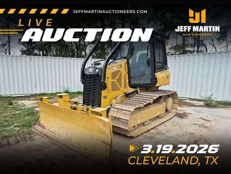 HOUSTON CONSTRUCTION EQUIPMENT AND TRUCK AUCTION - MARCH 19TH @ 9AM CT