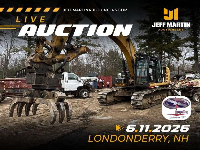 COMPLETE LIQUIDATION - S AND S METAL RECYCLING - THURSDAY, JUNE 11TH @ 9 AM ET