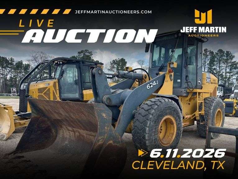 HOUSTON CONSTRUCTION EQUIPMENT AND TRUCK AUCTION - JUNE 11TH @ 9AM CT