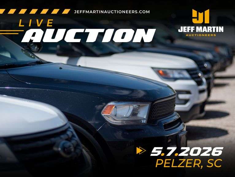 SOUTHEAST AUTOMOBILE AUCTION FEATURING VEHICLES, BOATS, MOTORCYCLES, RV'S  - MAY 7TH @ 5:30 PM