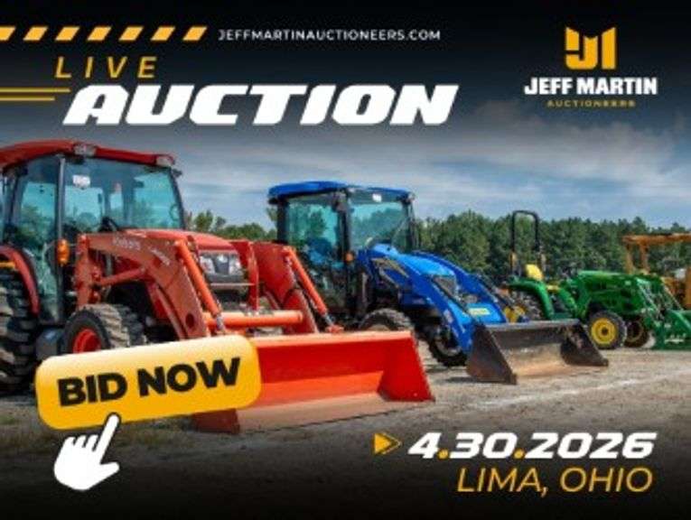 NORTHWEST OHIO AG & CONST EQUIPMENT AUCTION - APRIL 30TH @ 9AM ET