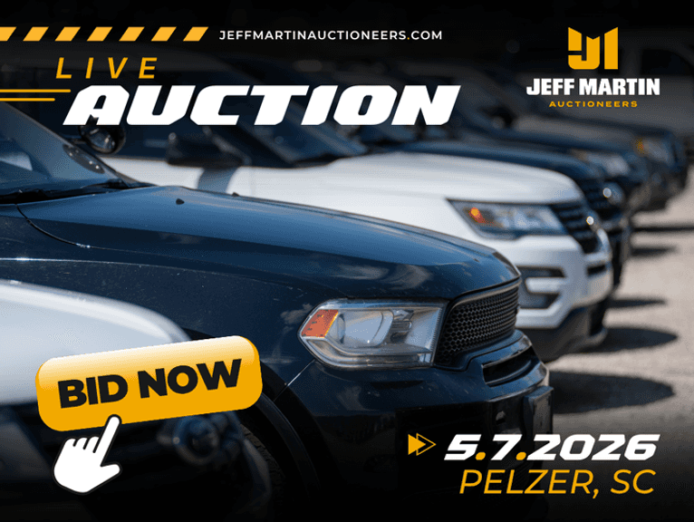 SOUTHEAST AUTOMOBILE AUCTION FEATURING VEHICLES, BOATS, MOTORCYCLES, RV'S  - MAY 7TH @ 5:30 PM