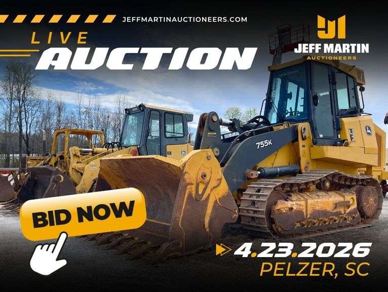 EAST COAST CONSTRUCTION & TRANSPORTATION AUCTION - APRIL 23RD @ 9AM ET 