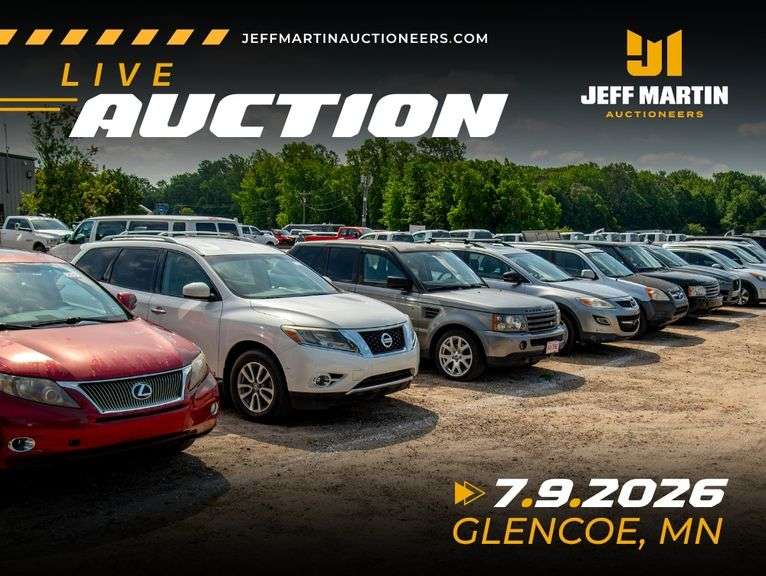 UPPER MIDWEST AUTOMOBILE AUCTION - JULY 9TH AT 5:30PM CT