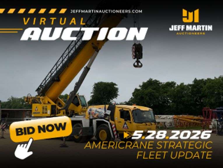 AMERICRANE STRATEGIC FLEET UPDATE - THURSDAY, MAY 28TH @ 10:00AM CT