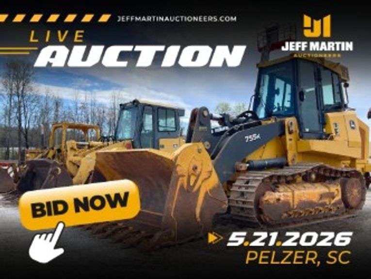 EAST COAST CONST & TRANSPORTATION AUCTION - MAY 21ST @ 9 AM ET