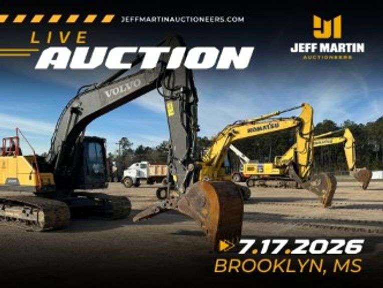 SUMMER CONSTRUCTION & TRANSPORTATION PUBLIC AUCTION - JULY 17TH @ 9AM CT