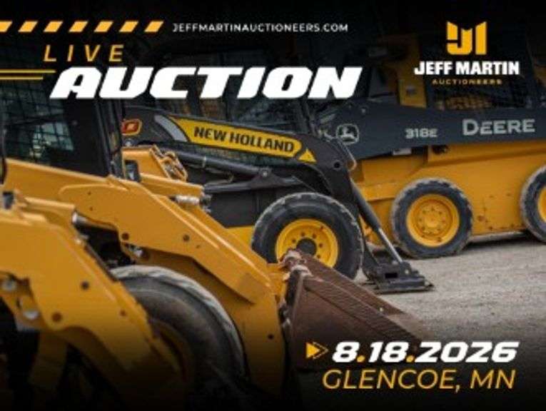 UPPER MIDWEST SUMMER CONSTRUCTION & TRANSPORTATION PUBLIC AUCTION - AUGUST 18TH @9AM CT